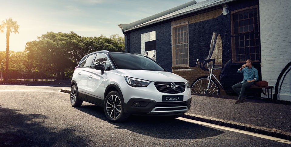 Buy a Vauxhall Crossland X with free insurance Marmalade