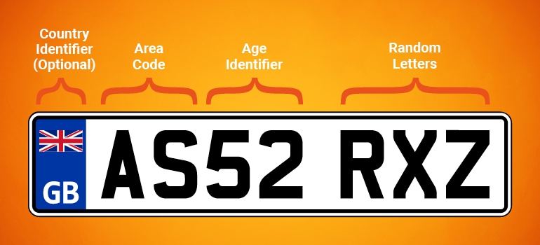new 22 registration plate