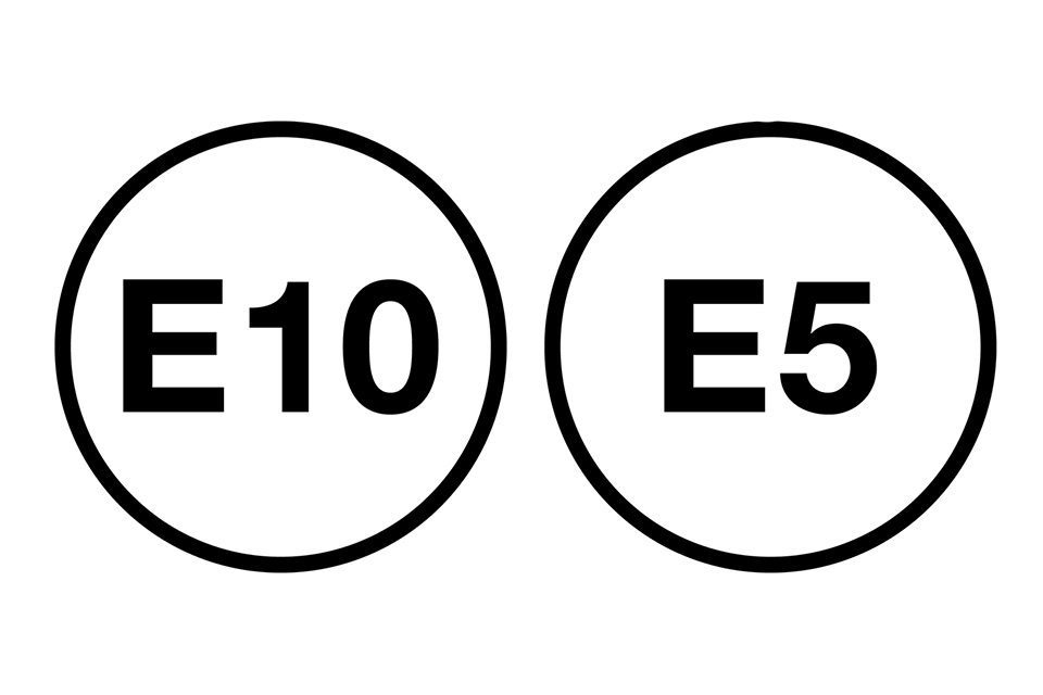 e10 e5 fuel pump symbols 